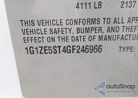 2016 Chevrolet Malibu 1Lt z USA, uszkodzony, nr VIN 1G1ZE5ST4GF246966